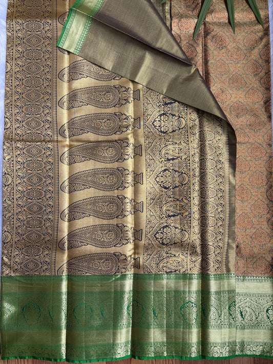 Green Kanjivaram Saree