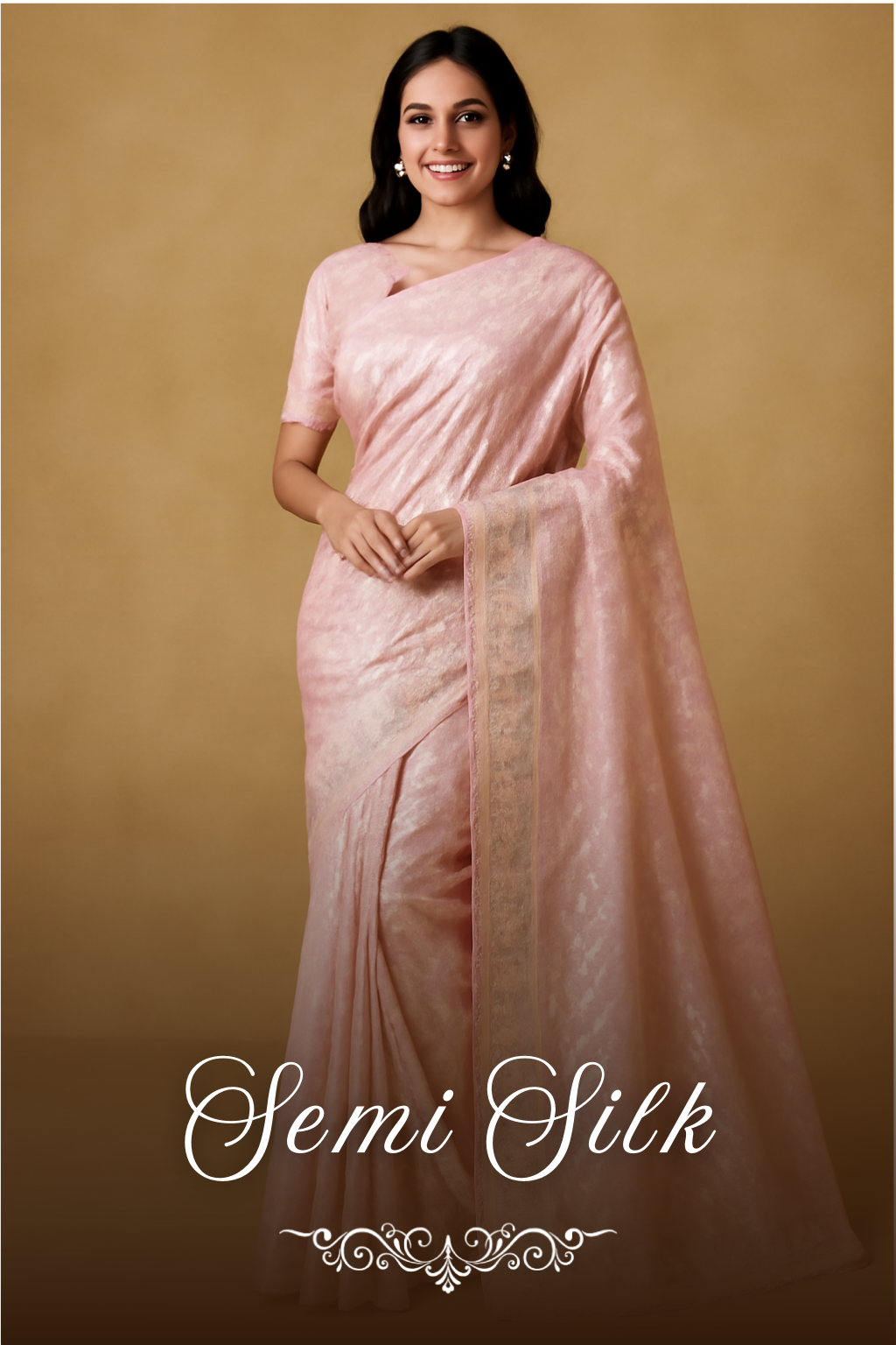 Semi Silk Sarees – Stylish & Elegant Sarees