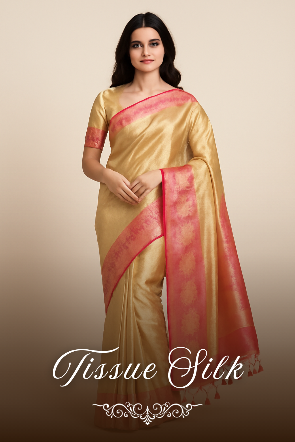 Tissue Silk Sarees – Elegant Wedding &  Festive Wear