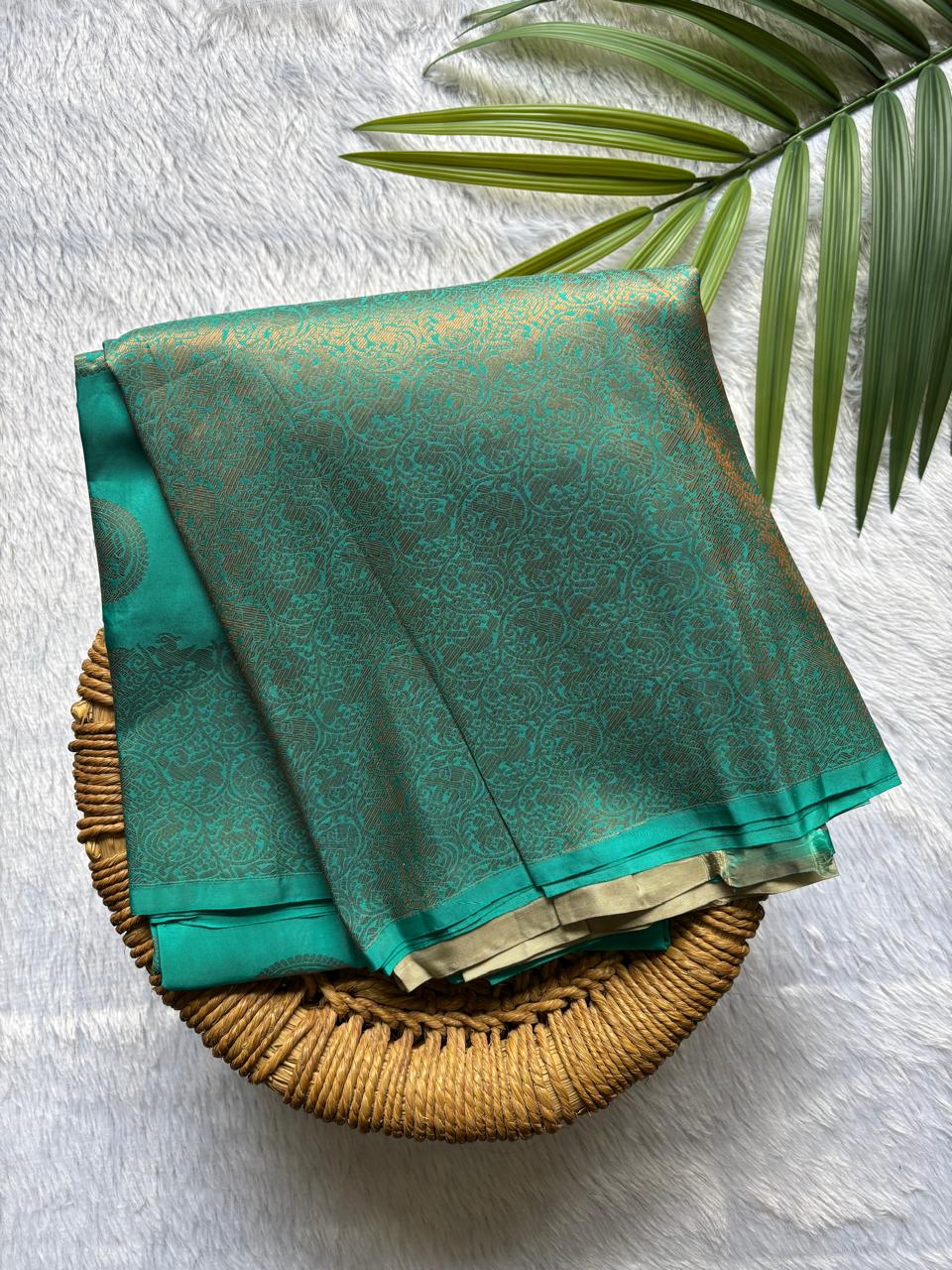 Blue Pure Silk Saree
