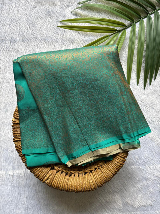 Blue Pure Silk Saree